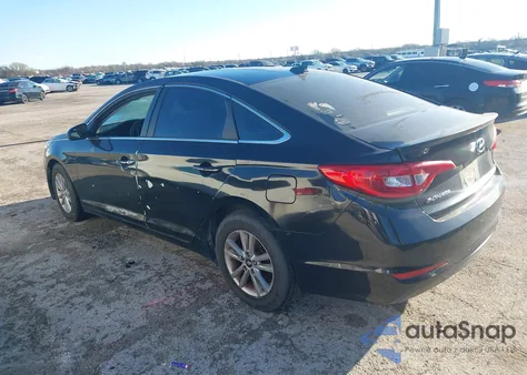 2016 Hyundai Sonata Se z USA, uszkodzony, nr VIN 5NPE24AF3GH329086